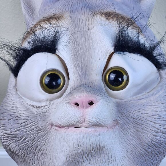 🔸️Deluxe Bunny Full Head Latex Costume Mask - Picture 4 of 16